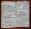 Winter Underwear Samples Fabric Swatches c. 1910 Montgomery Ward booklet