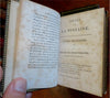 La Fontaine Collected Works French Literature 1824 leather 2 vol. set