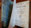 Claude de Crebillon French Novelist Collected Works 1802 leather 3 vol. set
