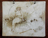 Flip Calendar for 1894 Twelve Chromolithographed images lovely old calendar