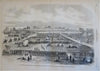 Army of Potomac Picket Guard Harpers Civil War newspaper 1863 complete issue map
