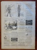 Army of Potomac Picket Guard Harpers Civil War newspaper 1863 complete issue map