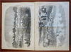 Vicksburg Ironclad Fleet Harpers Civil War newspaper 1863 May issue