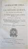 William Tell Jean-Pierre de Florian 1801 illustrated Paris leather engravings