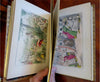 Comic History of Rome 1860's Leech illustrated leather book 10 hand color plates