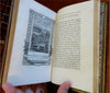 Galatee French Pastoral Novel 1784 Jean-Pierre de Florian leather book 12 plates