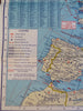 World War II European News Map Military Aircraft 1940 Richfield Oil Gas promo