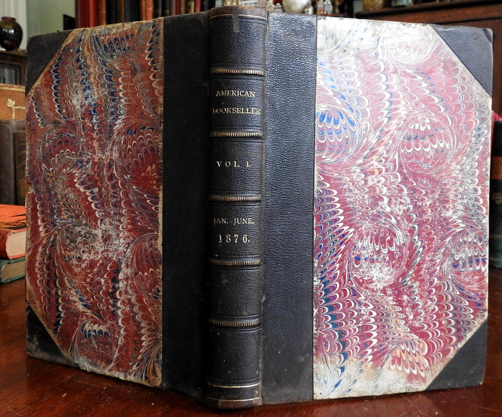 American Booksellers' Guide January-June 1876 First vol. trade journal