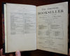 American Booksellers' Guide January-June 1876 First vol. trade journal