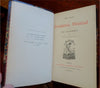 Les Olivades French Novel 1912 Frederick Mistral lovely decorative leather book