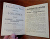 Plymouth Rock Gelatine Co. Pictorial Advertising Leaflet c. 1895 Food promo item