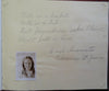 Brockton Mass 1937 Unique 6th Grade class Claire Hammond Autograph photo Book