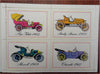 Early American Car Poster Stamp Club 3 complete sets c 1953 Sinclair Oil promo