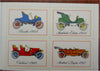 Early American Car Poster Stamp Club 3 complete sets c 1953 Sinclair Oil promo