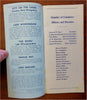 Laconia New Hampshire Lake Winnipesaukee c. 1950's tourist guide period ads