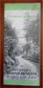 Western Massachusetts Vacation Brochure c 1925 illustrated tourist booklet & map