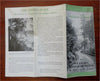 Western Massachusetts Vacation Brochure c 1925 illustrated tourist booklet & map
