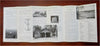 Western Massachusetts Vacation Brochure c 1925 illustrated tourist booklet & map