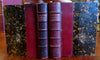 First Poems Alfred Musset Collected Works 1889-90 French leather 2 vol. set