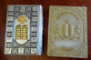 Siddur Avodat Israel c. 1950's Jewish Worship Holiday Prayers Metal Book binding