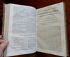 Practical Gardening Journal of Agriculture 1839 French leather book 12 issues