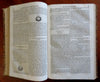 Practical Gardening Journal of Agriculture 1839 French leather book 12 issues