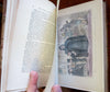 Mr. Romford's Hounds 1860s Robert Surtees leather book 24 hand colored plates