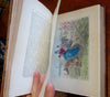 Mr. Romford's Hounds 1860s Robert Surtees leather book 24 hand colored plates