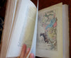 Mr. Romford's Hounds 1860s Robert Surtees leather book 24 hand colored plates