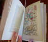 Mr. Romford's Hounds 1860s Robert Surtees leather book 24 hand colored plates
