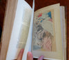 Mr. Romford's Hounds 1860s Robert Surtees leather book 24 hand colored plates