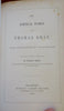 Thomas Gray Collected Poems 1850 Radclyffe illustrated ornate gift leather book