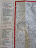 Boston Mass. & Cambridge city plans c.1943 WW II pocket map NE Telephone guide