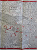 Boston Mass. & Cambridge city plans c.1943 WW II pocket map NE Telephone guide