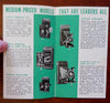 Eastman Kodak Co. Lot x 7 Camera Promo Booklets c. 1915-31 pictorial catalogs