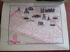 Here is Paris Allied Troops City Guide 1945 scarce WW II pictorial color ads