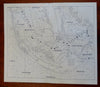Sanibel & Captiva Islands Florida Cape Coral 1960's tourist brochure w large map