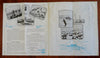 Atlantic City Year 'Round New Jersey coast 1920's tourist travel brochure