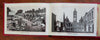 Rome Roma Italy Souvenir Album Architectural c.1880's Tourist album 12 views