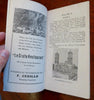 Mexico Sight Seeing Bus Tours 1936 White Caps tourist info cartoon pictorial map