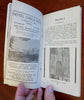Mexico Sight Seeing Bus Tours 1936 White Caps tourist info cartoon pictorial map