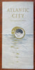 Atlantic City New Jersey tourist Advertising 1925 nice pictorial promo Brochure