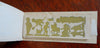 Juvenile Transfer Picture Album c. 1880's rare miniature booklet gold designs