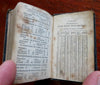 Blackie's Commercial Handbook Conversions Interest Distances 1860's leather book