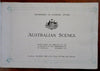 Australian Scenes promo Travel Souvenir 1913 pictorial album urban views