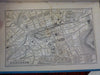 Edinburgh View Album & Travel Guide c. 1880's souvenir book 12 chromolithographs