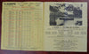 Canadian Pacific 1929-35 Steamship lot x 5 Tourist Brochures Passenger List