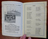 Canadian Pacific 1929-35 Steamship lot x 5 Tourist Brochures Passenger List