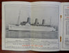 Canadian Pacific 1929-35 Steamship lot x 5 Tourist Brochures Passenger List