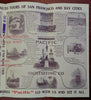 San Francisco & How to See It c. 1910 illustrated tourist brochure China Town